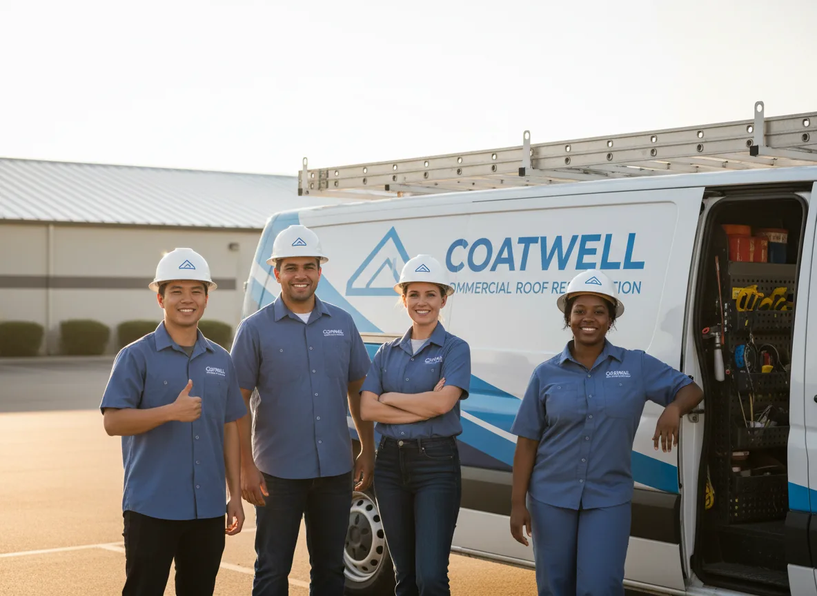 Commercial roof coating company in Magna, UT